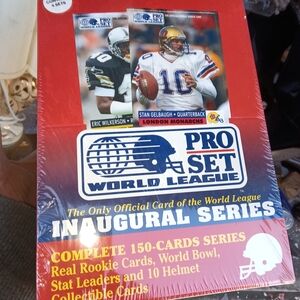 Proset World League Inaugural Series Sealed Box Of (4) Complete Sets